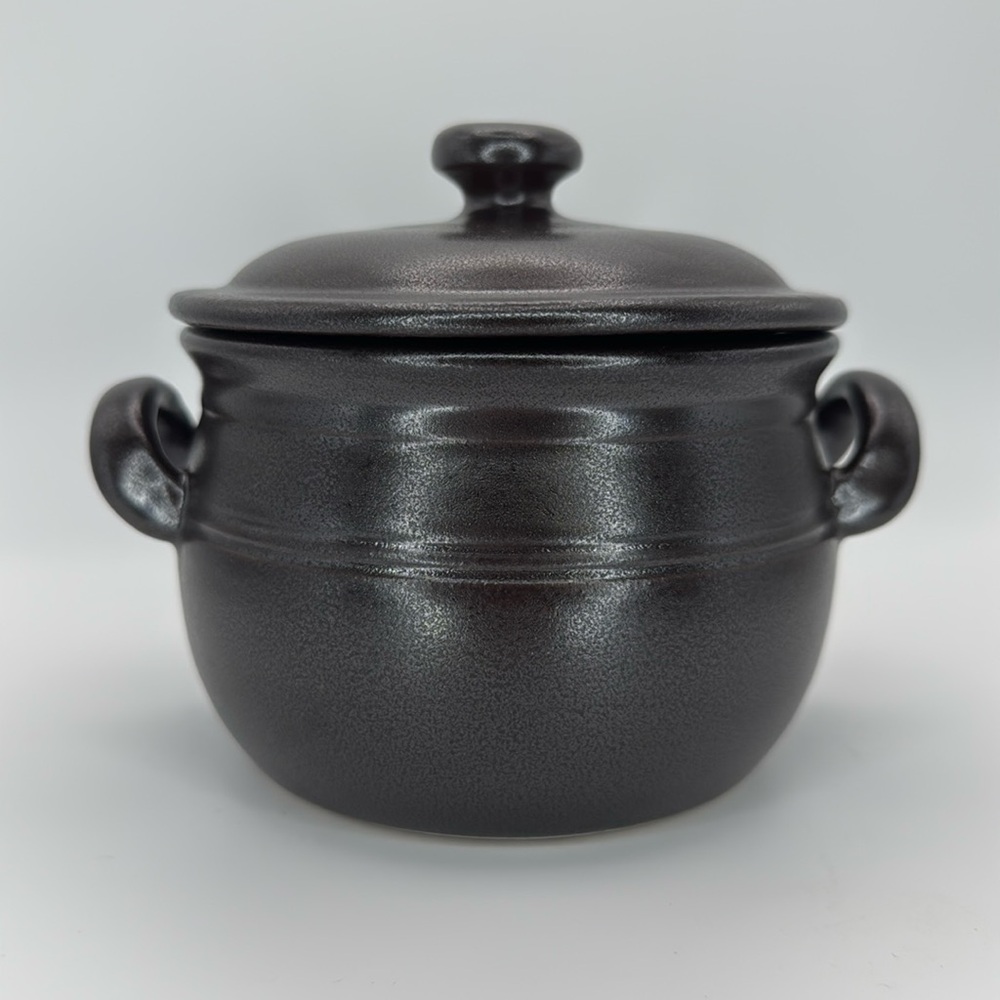 Vintage Hoganas Keramik Bean Pot Stoneware - Picture 1 of 11